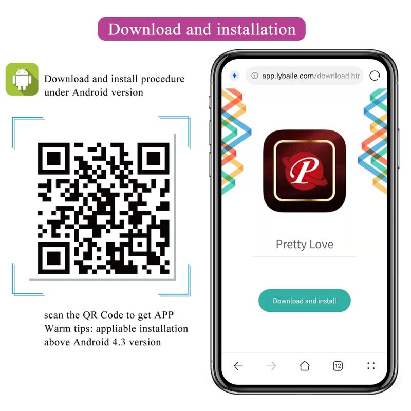 PRETTY LOVE - PLUG ANAL VIOLET CONTRÔLÉ PAR APPLICATION JEFFERSON