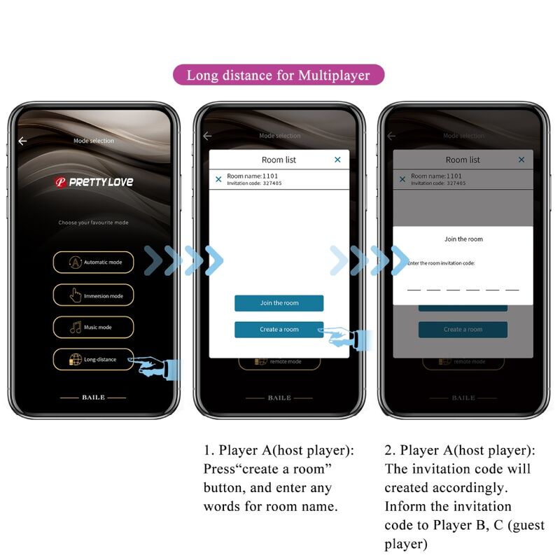 PRETTY LOVE - PLUG ANAL VIOLET CONTRÔLÉ PAR APPLICATION JEFFERSON