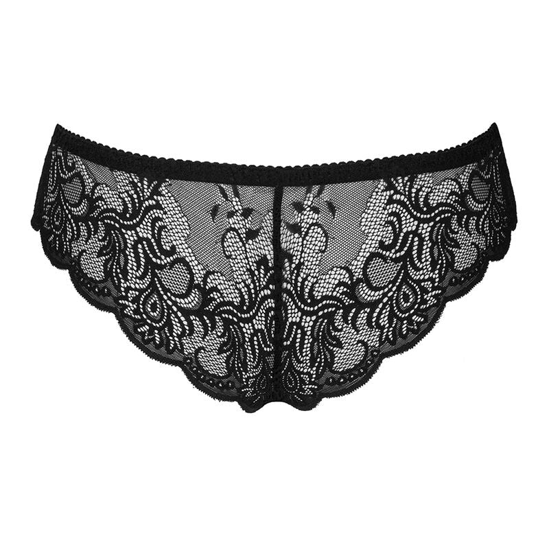 LIVCO CORSETTI FASHION - LOVE STORY LC 90679 KRUISLOZE PANTY ZWART