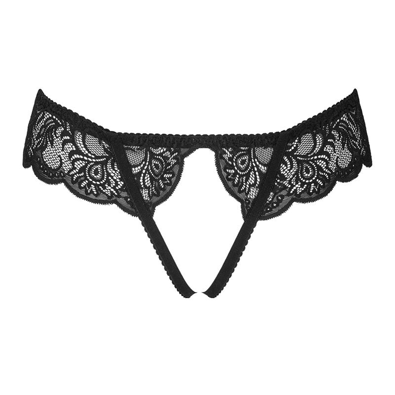 LIVCO CORSETTI FASHION - LOVE STORY LC 90679 KRUISLOZE PANTY ZWART