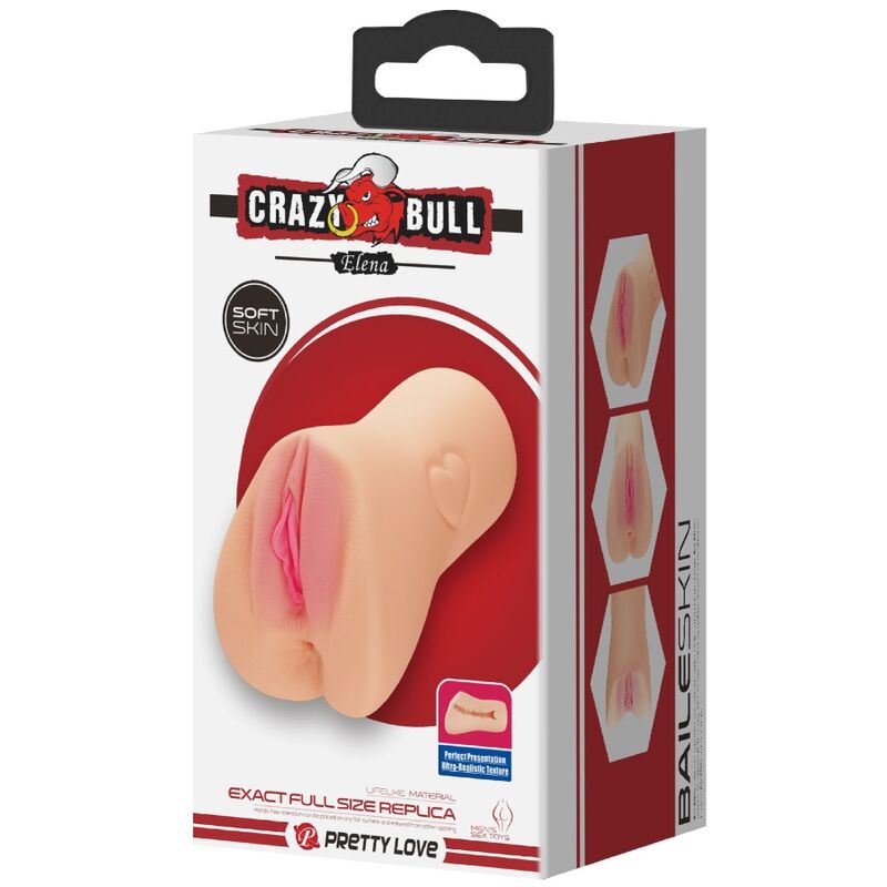 CRAZY BULL - ELENA MASTUBADOR SOUS FORME DE VAGIN