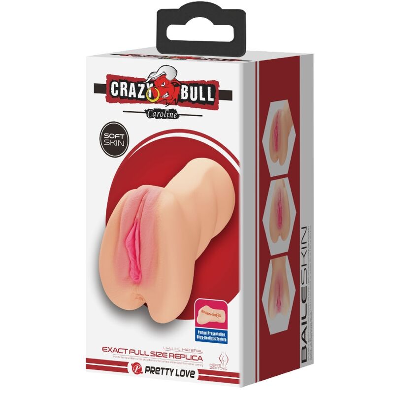 CRAZY BULL - CAROLINE MASTUBADOR EN FORME DE VAGIN