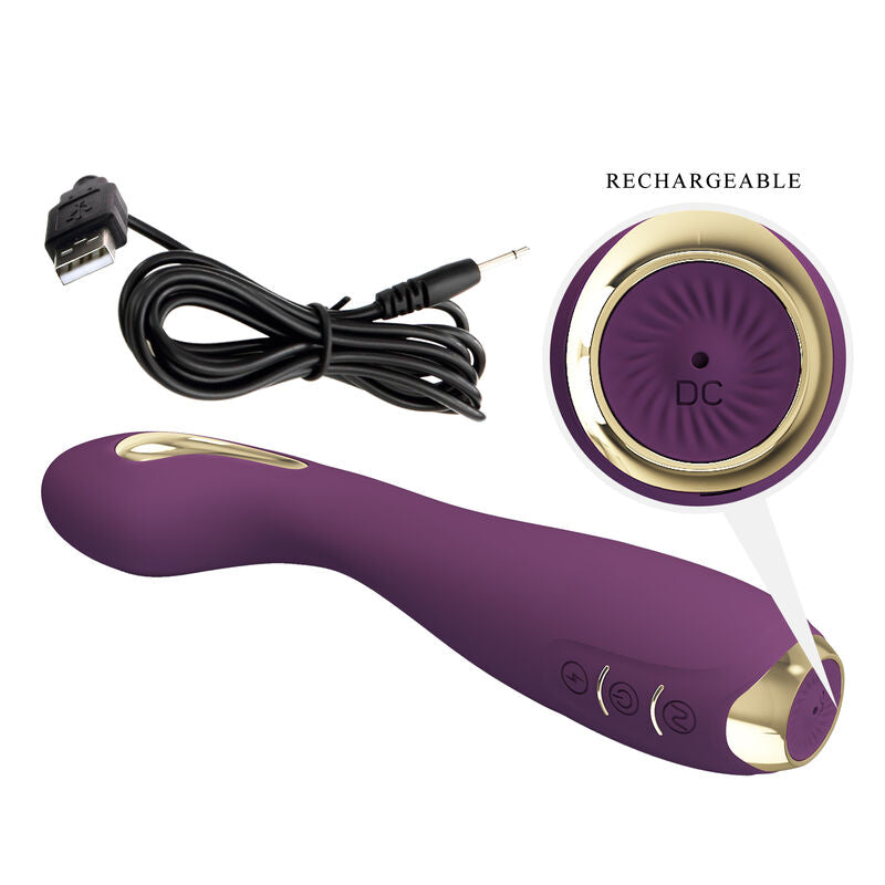 PRETTY LOVE - HECTOR ELECTROSHOCK APP-CONTROLLED VIBRATOR PURPLE