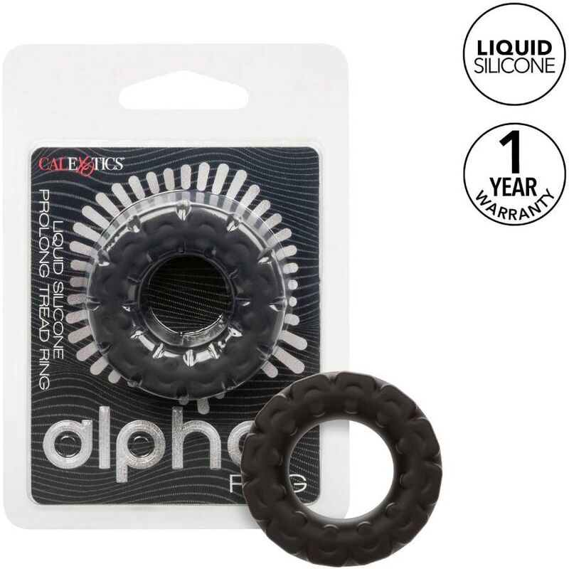 CALEXOTICS - BAGUE DE COURSE ALPHA PROLONG NOIRE