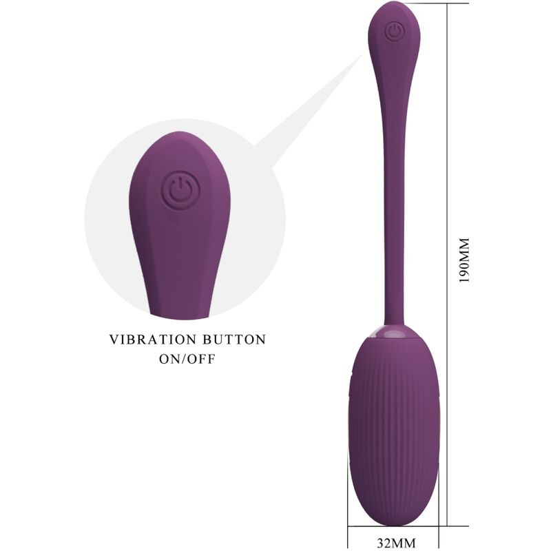PRETTY LOVE - ŒUF VIBRANT RECHARGEABLE DOREEN VIOLET