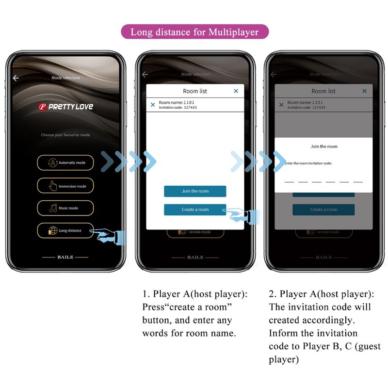 PRETTY LOVE - VIBRATEUR DOUBLE PLAISIR GLOBAL À DISTANCE AUGUST