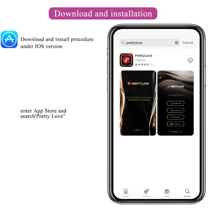 PRETTY LOVE - VIBRATEUR DOUBLE PLAISIR GLOBAL À DISTANCE AUGUST