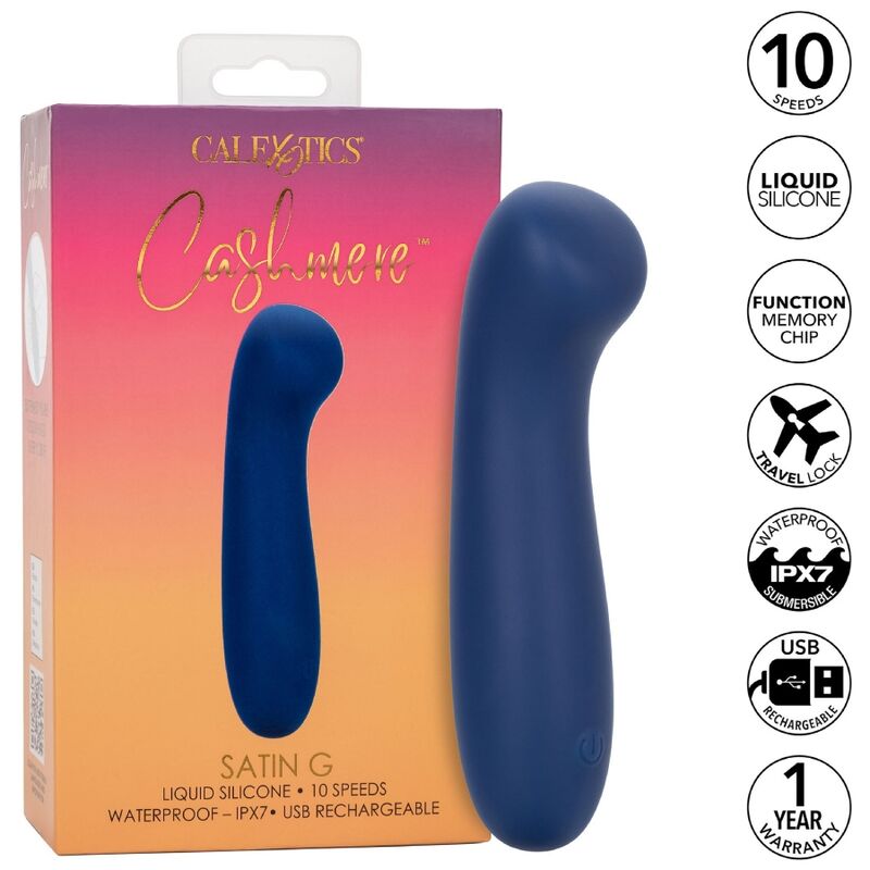 CALEXOTICS - CACHEMIRE SATIN BLEU