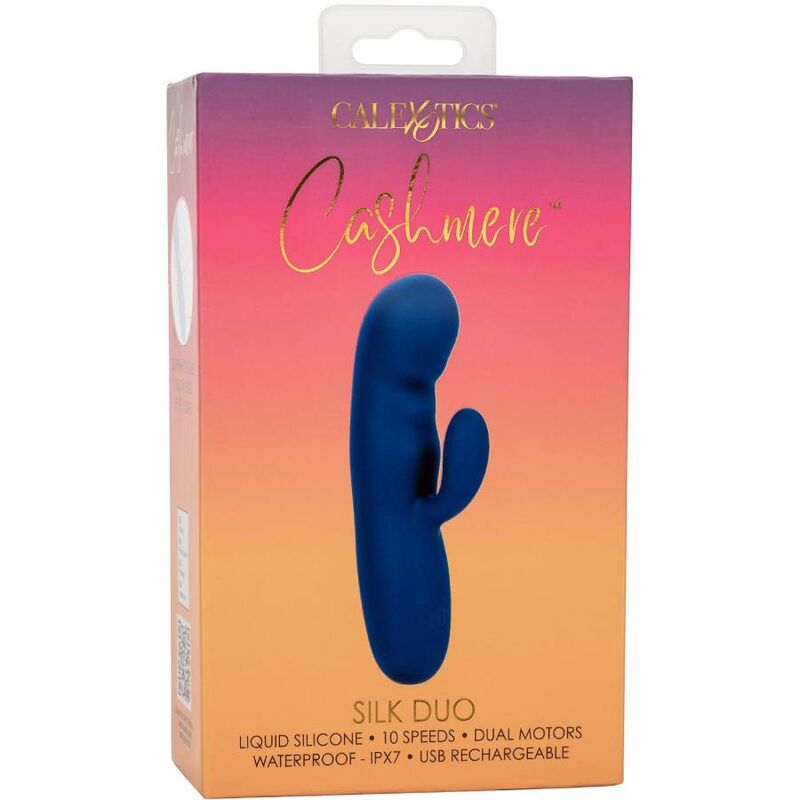 CALEXOTICS - DUO CACHEMIRE SOIE BLEU