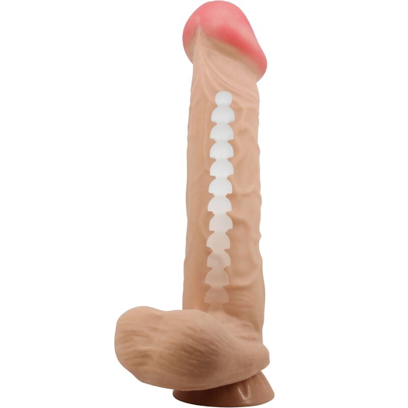 PRETTY LOVE - SLIDING SKIN SERIE REALISTISCHE DILDO MET SLIDING SKIN SAUNAKOMMEN 26 CM