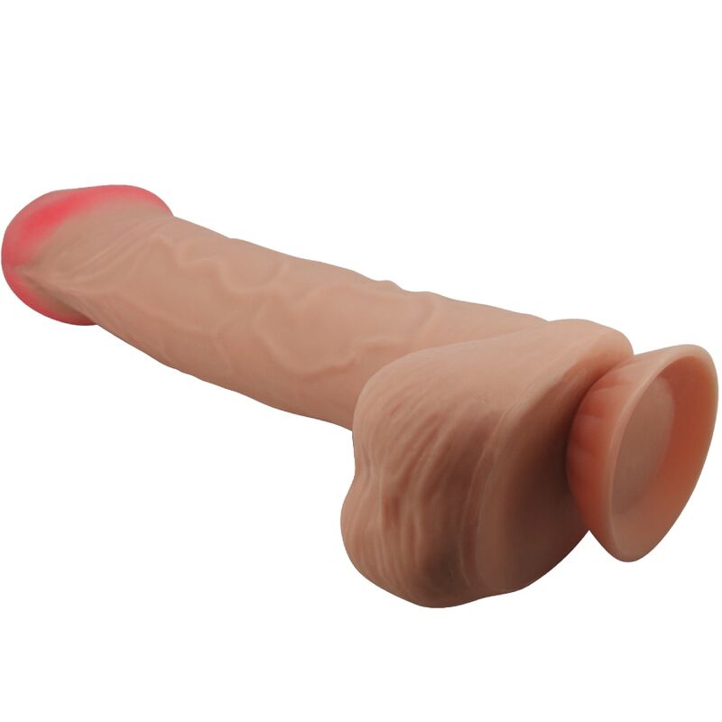 PRETTY LOVE - SLIDING SKIN SERIE REALISTISCHE DILDO MET SLIDING SKIN SAUNAKOMMEN 26 CM