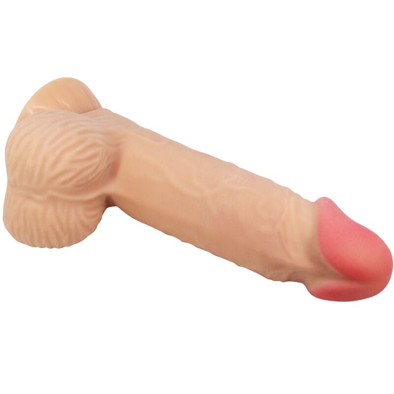 PRETTY LOVE - SLIDING SKIN SERIES REALISTISCHE DILDO MET SLIDING SKIN ZUIGNAP 20,6 CM