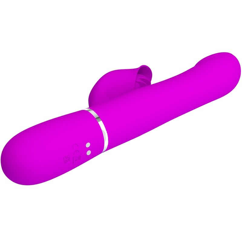 PRETTY LOVE - KONIJN VIBRATOR KRALEN VIOLET