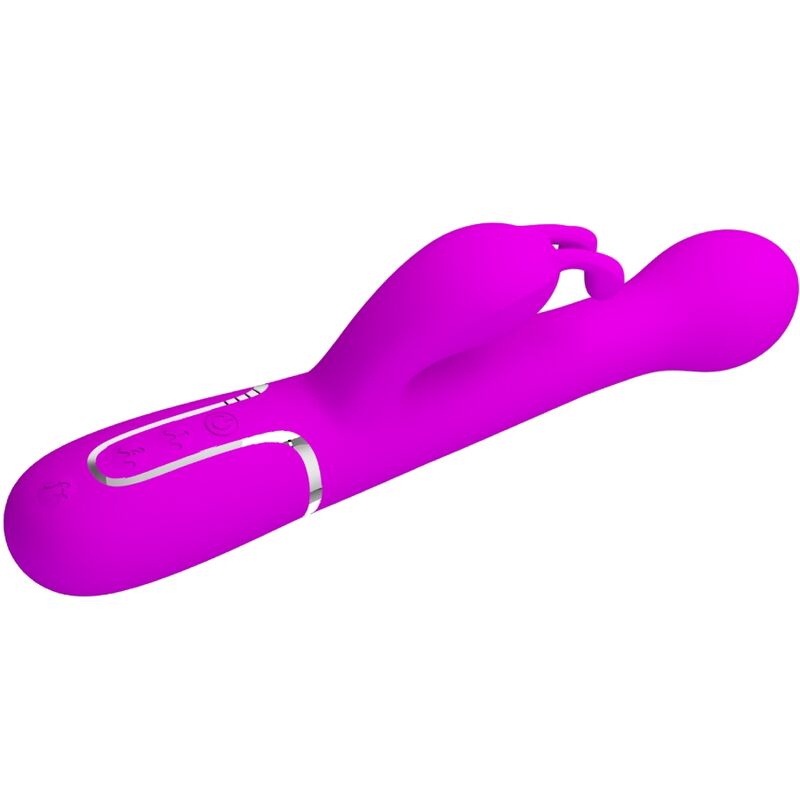 PRETTY LOVE - DEJON RABBIT VIBRATOR 3 IN 1 MULTIFUNCTIONELE VIOLET