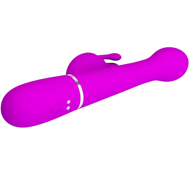 PRETTY LOVE - DEJON RABBIT VIBRATOR 3 IN 1 MULTIFUNCTIONELE VIOLET