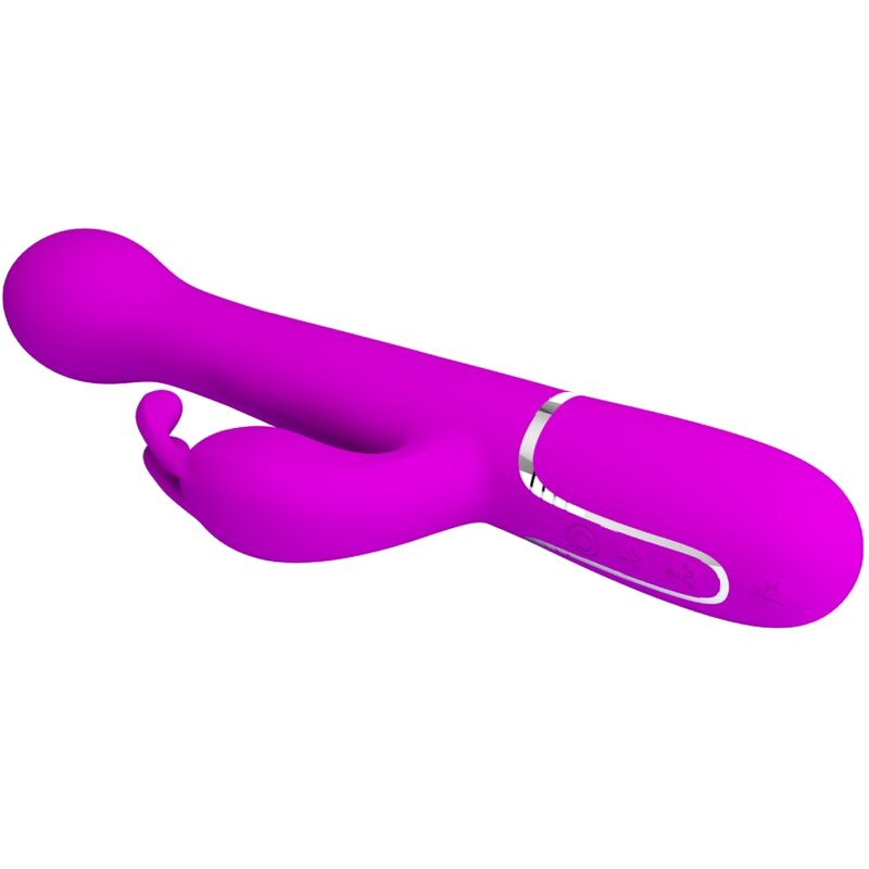 PRETTY LOVE - DEJON RABBIT VIBRATOR 3 IN 1 MULTIFUNCTIONELE VIOLET