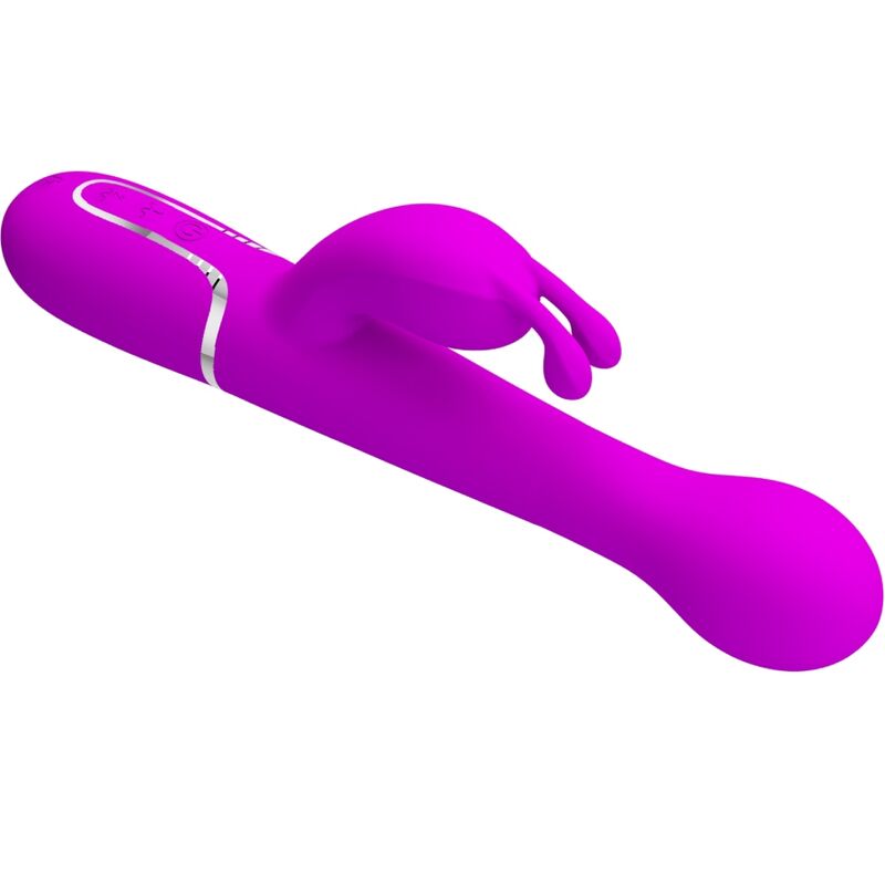 PRETTY LOVE - DEJON RABBIT VIBRATOR 3 IN 1 MULTIFUNCTIONELE VIOLET