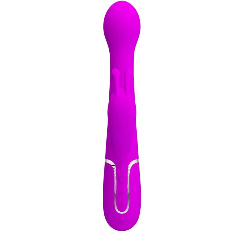 PRETTY LOVE - DEJON RABBIT VIBRATOR 3 IN 1 MULTIFUNCTIONELE VIOLET