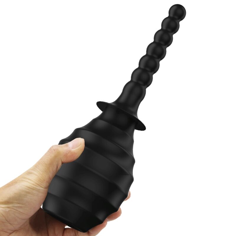 MR PLAY - KRACHTIGE VIBRATOR MET AFSTANDSBEDIENING, ANALE PLUG, ZWART