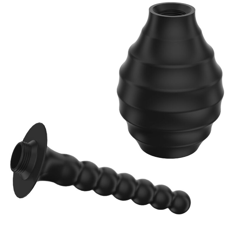 MR PLAY - KRACHTIGE VIBRATOR MET AFSTANDSBEDIENING, ANALE PLUG, ZWART