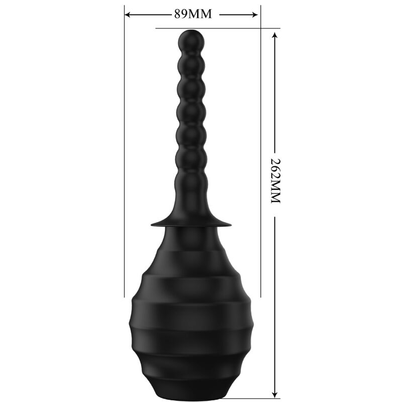 MR PLAY - KRACHTIGE VIBRATOR MET AFSTANDSBEDIENING, ANALE PLUG, ZWART