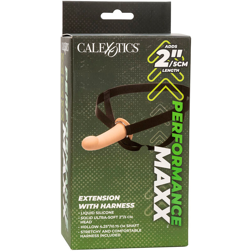 CALEXOTICS - EXTENSION PERFORMANCE MAXX AVEC SANGLE PEAU CLAIRE