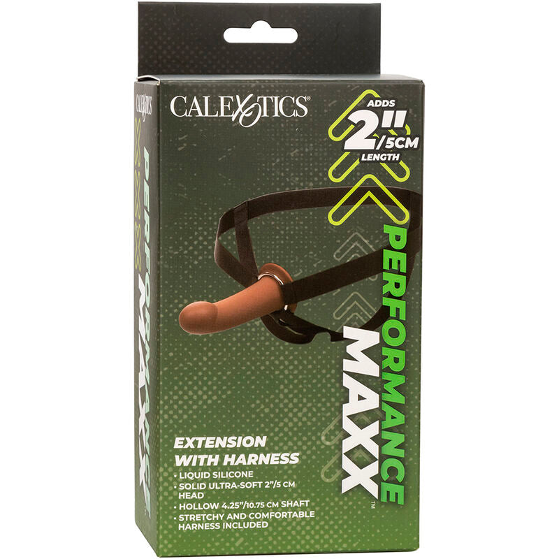 CALEXOTICS - EXTENSION PERFORMANCE MAXX AVEC SANGLE, MARRON