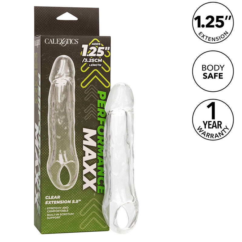 CALEXOTICS - EXTENSION PERFORMANCE MAXX CLEAR 5.5 TRANSPARENTE