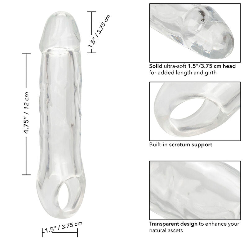 CALEXOTICS - EXTENSION PERFORMANCE MAXX CLEAR 6.5 TRANSPARENTE