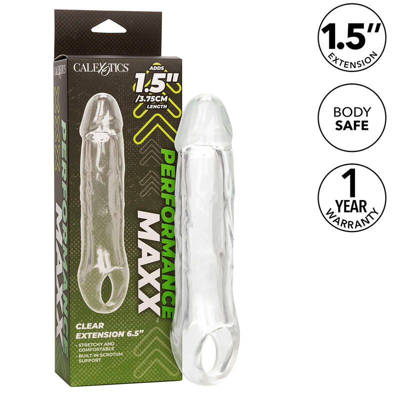 CALEXOTICS - EXTENSION PERFORMANCE MAXX CLEAR 6.5 TRANSPARENTE