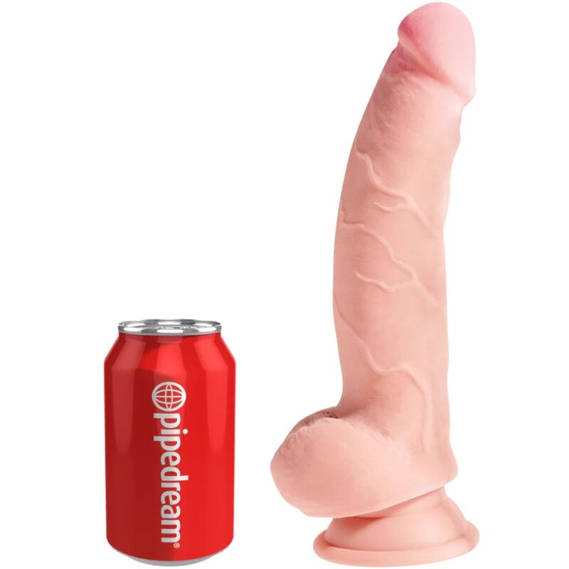 KING COCK - DRIEVOUDIGE DICHTE HAAN 18,4 CM