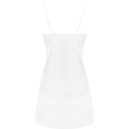 LIVCO CORSETTI FASHION - JACQUELINE LC 90249 MORGENMANTEL + HEMD + PANTY ECRU L/XL