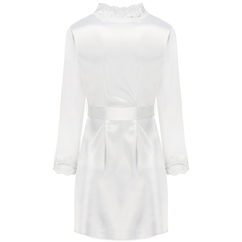 LIVCO CORSETTI FASHION - JACQUELINE LC 90249 MORGENMANTEL + HEMD + PANTY ECRU L/XL