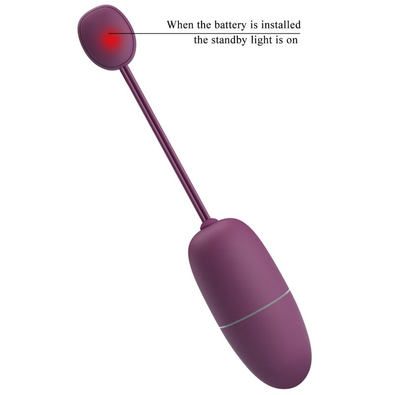 PRETTY LOVE - NYMPH VIBRATING EGG APP-CONTROLLED PURPLE
