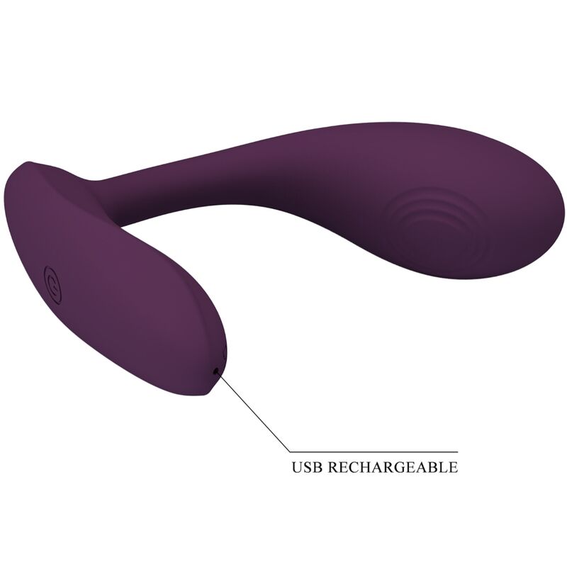 PRETTY LOVE - BAIRD G-SPOT 12 VIBRATIONS RECHARGEABLE APPLICATION VIOLET