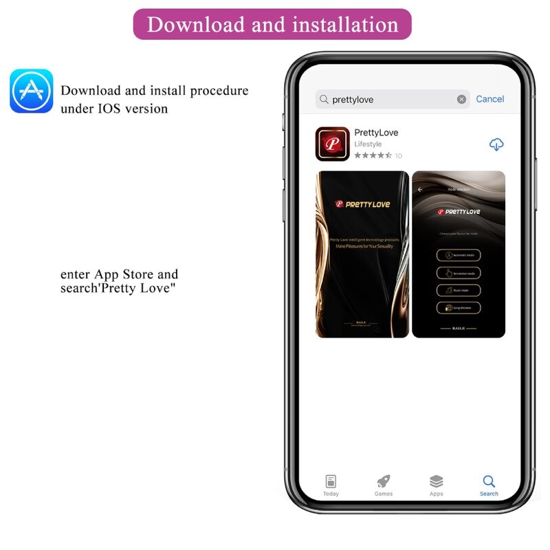 PRETTY LOVE - BAIRD G-SPOT 12 VIBRATIONS RECHARGEABLE APPLICATION VIOLET