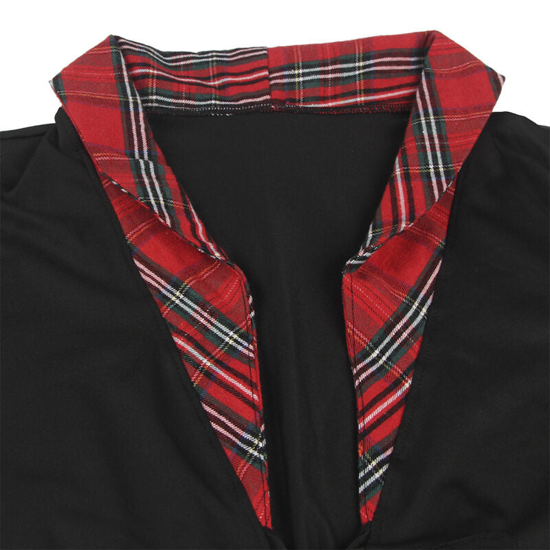 SUBLIEM - SEXY SCHOOLMEISJESKOSTUUM MET TOP L/XL