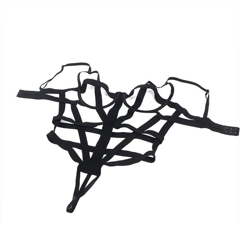 SUBBLIME - BODY SEXY AVEC DÉCOUPES NOIR L/XL