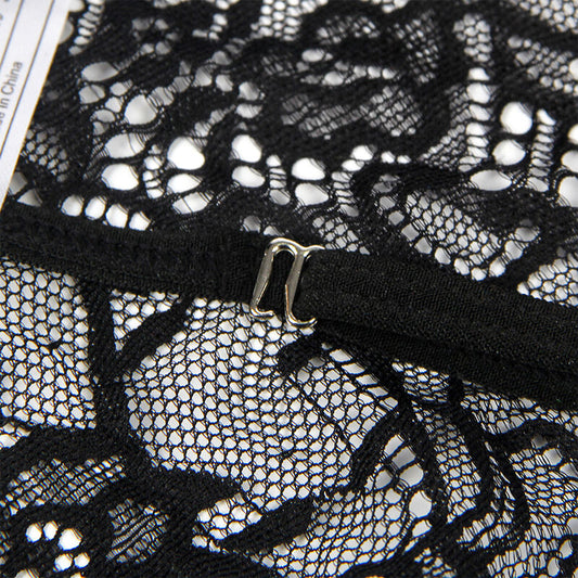 SUBBLIME - BODY DENTELLE COSTUME DE POLICE NOIR L/XL