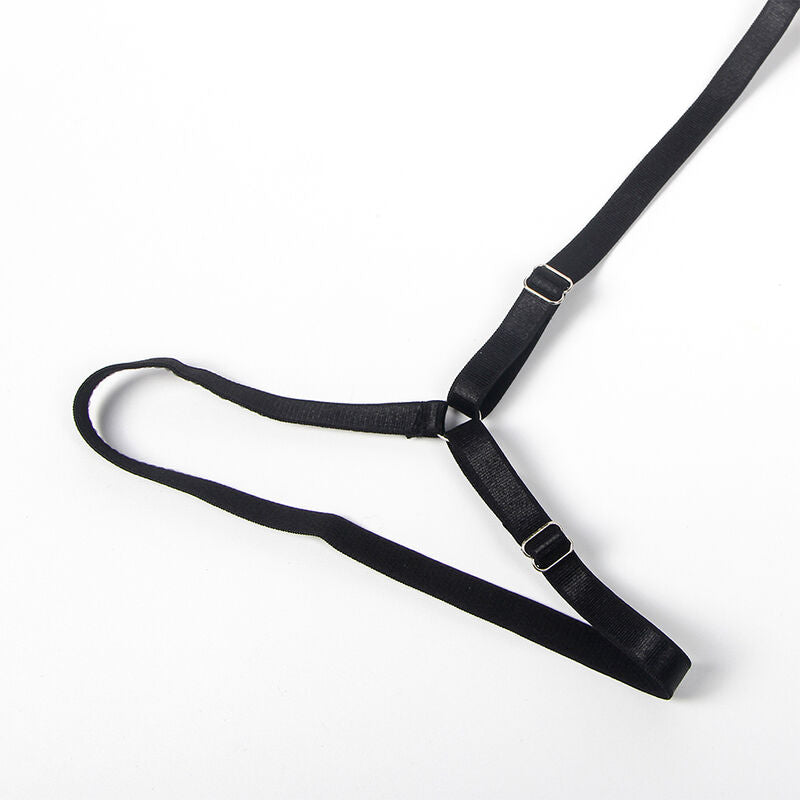 SUBBLIME - BODY DENTELLE COSTUME DE POLICE NOIR L/XL