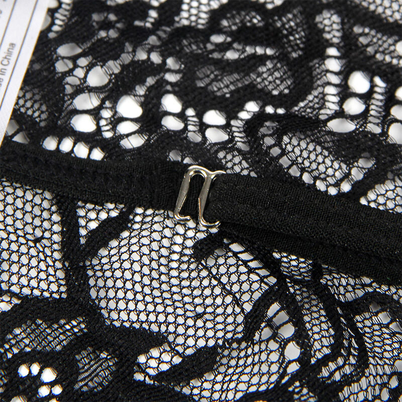 SUBBLIME - BODY DENTELLE COSTUME DE POLICE NOIR L/XL