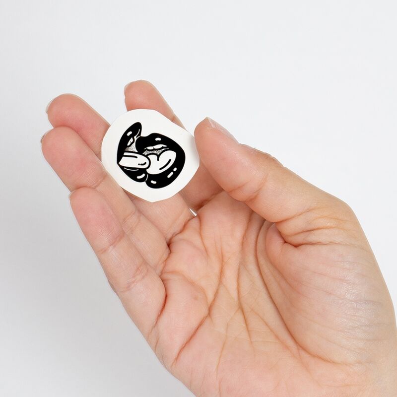 SECRET PLAY - SET VAN 10 TIJDELIJKE TATTOOS UIT DE SPICY COLLECTIE