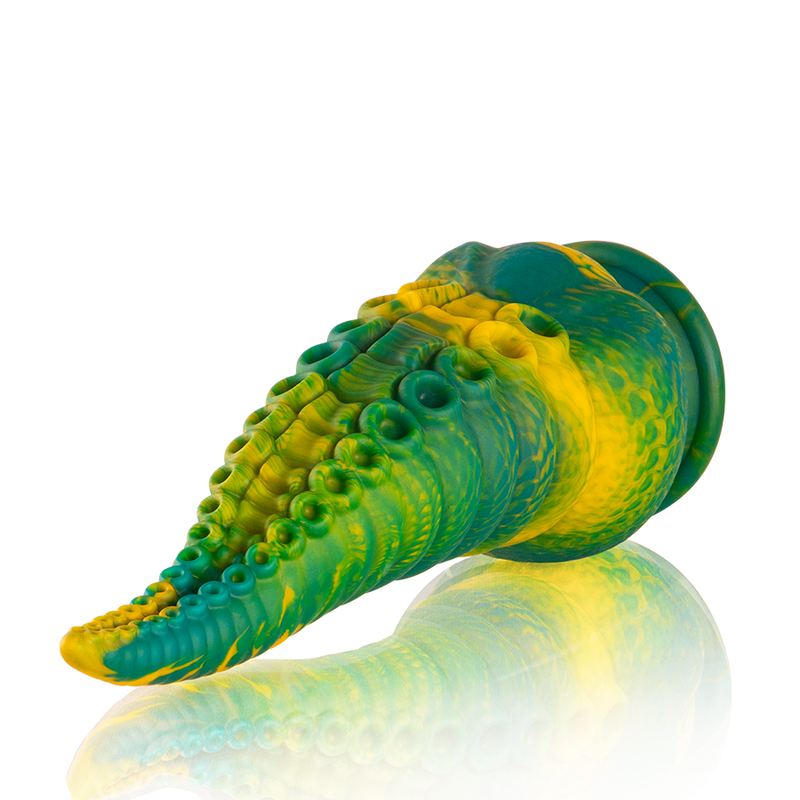 EPIC - CETUS GREEN TENTAKEL DILDO, GROOT FORMAAT