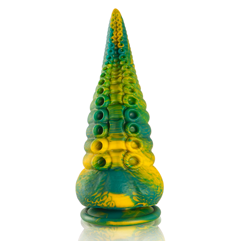 EPIC - CETUS GREEN TENTAKEL DILDO, GROOT FORMAAT