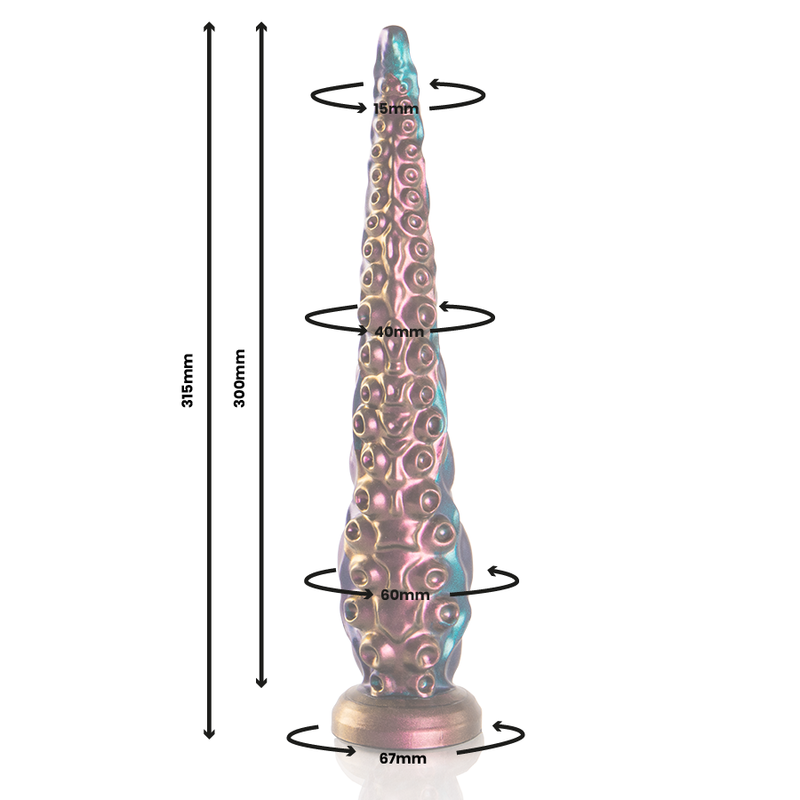 EPIC - CHARYBDIS FINE DILDO TENTACULE, GRANDE TAILLE