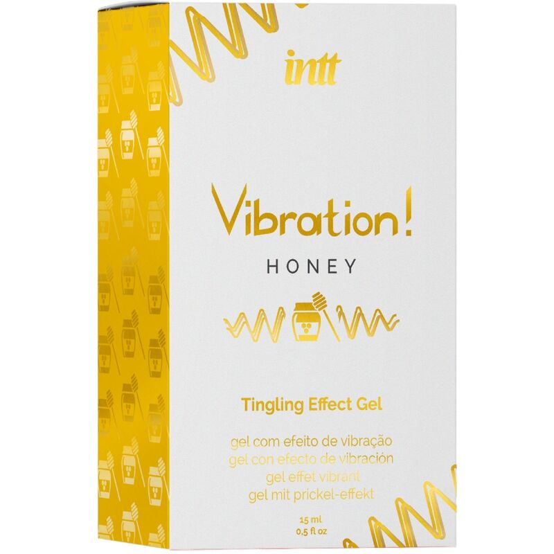 INTT - GEL VIBRATEUR LIQUIDE AU MIEL, STIMULANT INTIMATIF PUISSANT 15 ML