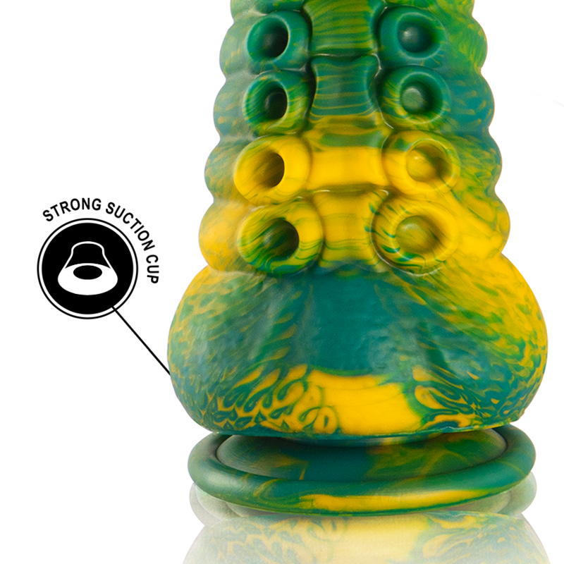 EPIC - CETUS GREEN TENTAKEL DILDO, GROOT FORMAAT