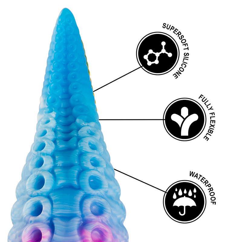 EPIC - PHORCY'S BLUE TENTACLE DILDO, SMALL SIZE