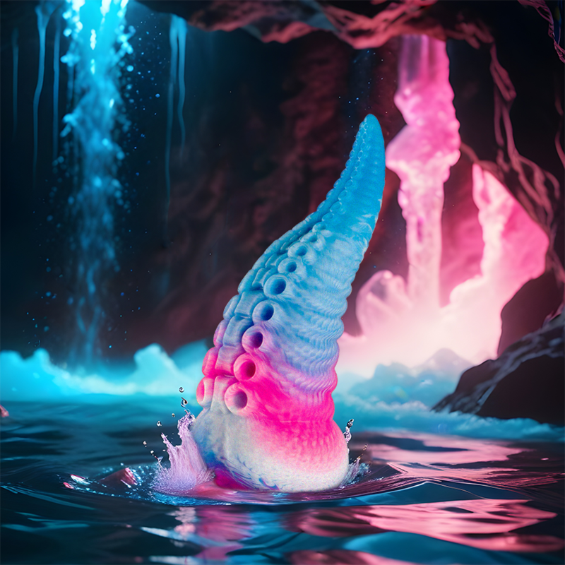 EPIC - PHORCY'S BLUE TENTACLE DILDO, SMALL SIZE