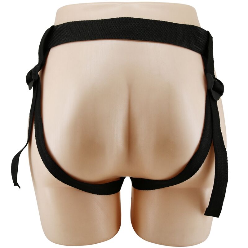 PRETTY LOVE - MAVIS HARNESS UNIVERSAL SLIP MET DILDO 19 CM NATUURLIJK